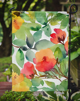 Connecticut Mountain Laurels in Watercolor Garden Flag