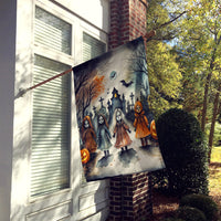 Creepy Dolls Spooky Halloween House Flag