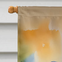 Blue Heron House Flag