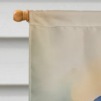 Blue Heron House Flag