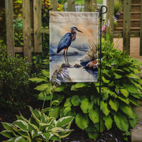 Blue Heron Garden Flag