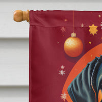 Entlebucher Mountain Dog Holiday Christmas House Flag