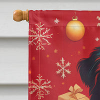 Japanese Chin Holiday Christmas House Flag