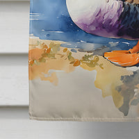 Common Eider Duck House Flag