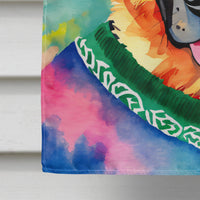 German Shepherd Christmas House Flag