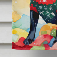 German Shorthaired Pointer Christmas House Flag