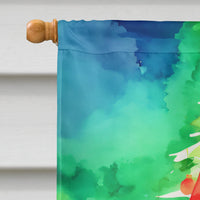 Giant Schnauzer Christmas House Flag