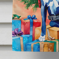 Great Dane Christmas House Flag