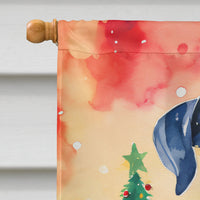 Great Dane Christmas House Flag
