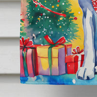 Great Dane Christmas House Flag