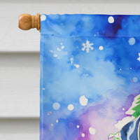 Great Dane Christmas House Flag