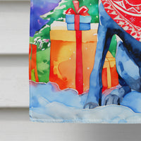 Great Dane Christmas House Flag