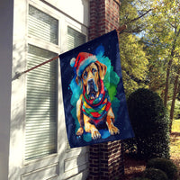 Great Dane Christmas House Flag