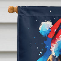 Great Dane Christmas House Flag