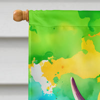 Hippie Animal Malvi Cow House Flag