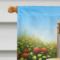 All American Border Collie House Flag