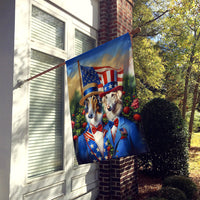 All American Borzoi House Flag