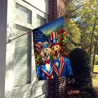 All American Labrador Retriever House Flag