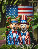 All American Labrador Retriever Garden Flag