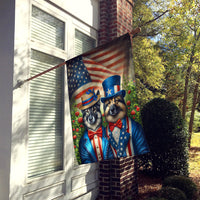 All American Norwegian Elkhound House Flag