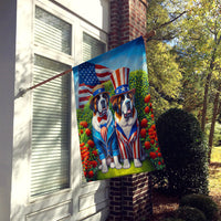 All American Saint Bernard House Flag