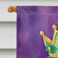 Boxer King of Mardi Gras House Flag