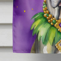Great Dane King of Mardi Gras House Flag