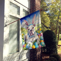 American Bulldog Easter Egg Hunt House Flag