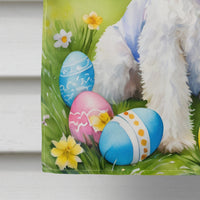 Fox Terrier Easter Egg Hunt House Flag