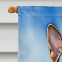 German Shepherd Easter Egg Hunt House Flag