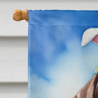 German Shorthaired Pointer Easter Egg Hunt House Flag