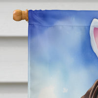 German Shorthaired Pointer Easter Egg Hunt House Flag