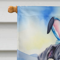 Great Dane Easter Egg Hunt House Flag