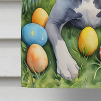 Great Dane Easter Egg Hunt House Flag
