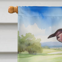 Greyhound Easter Egg Hunt House Flag