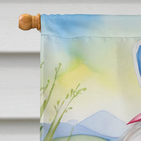 Havanese Easter Egg Hunt House Flag