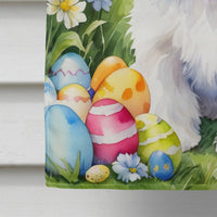 Havanese Easter Egg Hunt House Flag