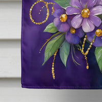 Mask Mardi Gras House Flag