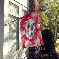Boxer My Valentine House Flag