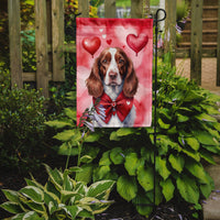 Welsh Springer Spaniel My Valentine Garden Flag