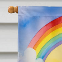 German Shorthaired Pointer St Patrick's Day House Flag