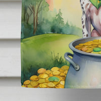 German Shorthaired Pointer St Patrick's Day House Flag