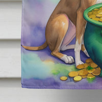 Greyhound St Patrick's Day House Flag