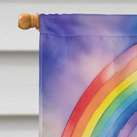 Norfolk Terrier St Patrick's Day House Flag