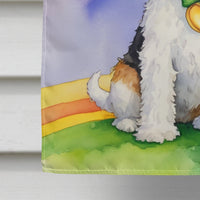 Fox Terrier St Patrick's Day House Flag