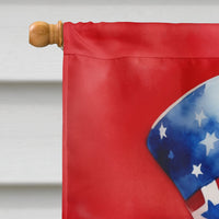 Great Dane Patriotic American House Flag