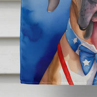 Great Dane Patriotic American House Flag