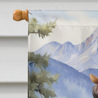 Boxer Cowboy Welcome House Flag