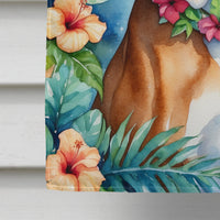 Boxer Luau House Flag