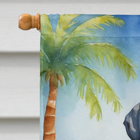 Great Dane Luau House Flag